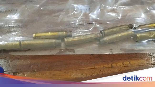 Penampakan 12 Selongsong Peluru di TKP Polisi Lampung Ditembak Oknum TNI