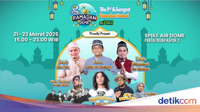 Rayakan Berkah Ramadan di PIK 2, Buka Puasa Megah di Spike Air Dome!