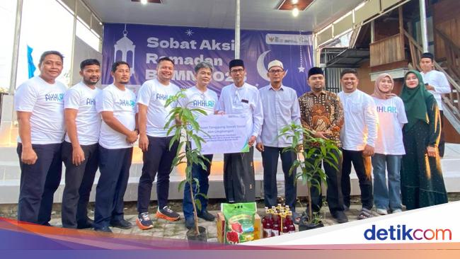 ASDP Salurkan Bantuan Sembako dan 52 Bibit Pohon di Aceh