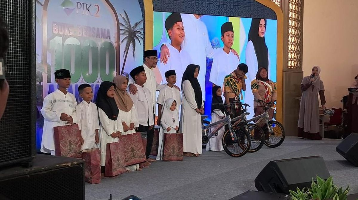 Gelar Bukber di Menara Syariah PIK 2, ASG Santuni 1.000 Anak Yatim