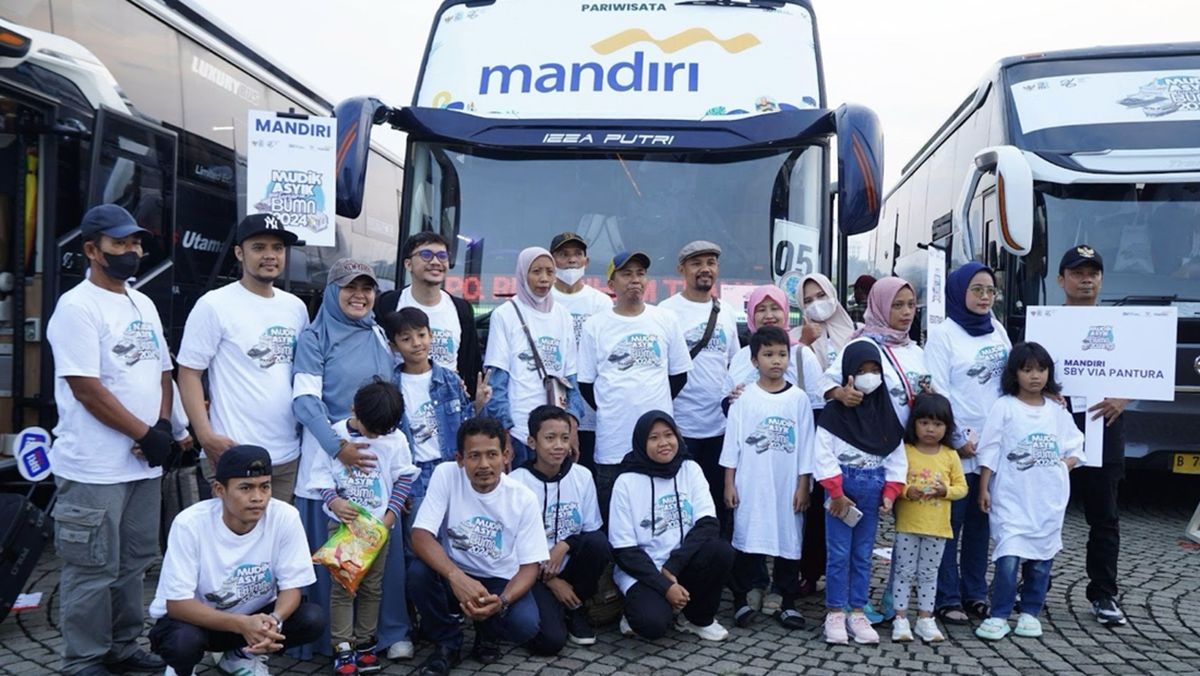 Bank Mandiri Gelar Program Mudik Gratis 2025, Layani 80 Kota Tujuan