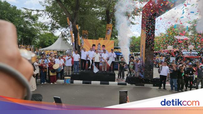 Dasco dan Andre Rosiade Lepas 5 Ribu Pemudik ‘Pulang Basamo 2025’ Gelombang 1