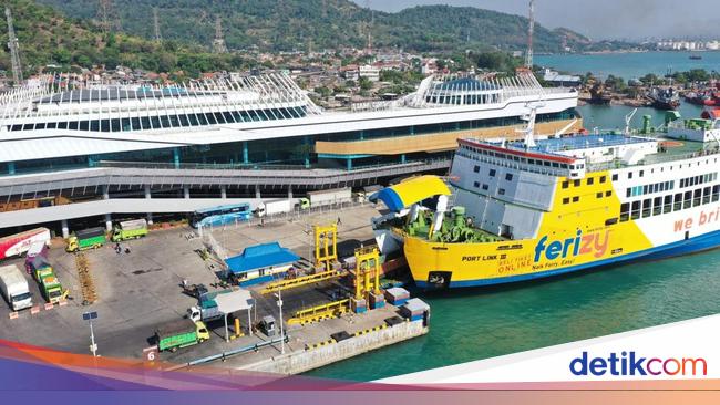 67 Kapal Siap Angkut Pemudik di Pelabuhan Merak-Ciwandan