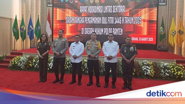 Gubernur Banten-Kapolda Koordinasi Cegah Macet Horor di Merak Saat Mudik