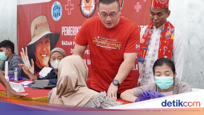 BAGUNA PDIP Jakarta Gelar Pemeriksaan Kesehatan Gratis untuk Korban Banjir