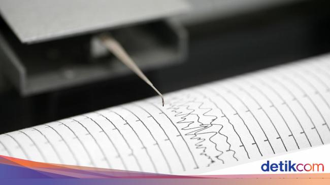 Gempa M 4,3 Terjadi di Badung Bali