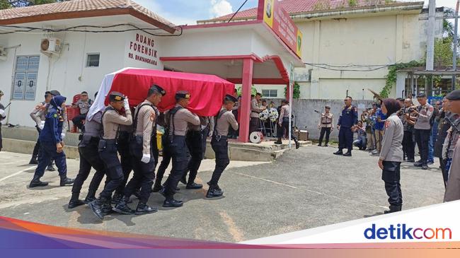 Hasil Autopsi 3 Polisi Lampung yang Gugur Ditembak Oknum TNI