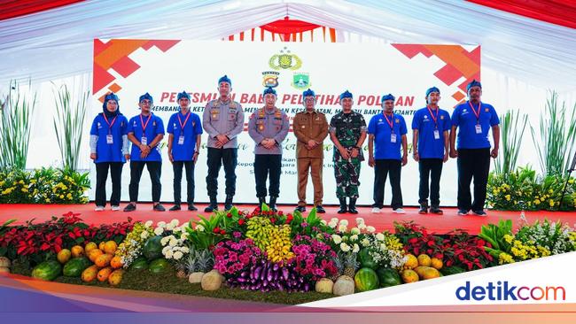 Kapolri Resmikan Balai Latihan Poliran Polda Banten