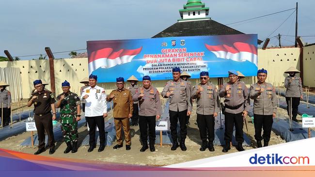 Kapolri Resmikan Balai Pelatihan Poliran yang Digagas Kapolda Banten di Serang