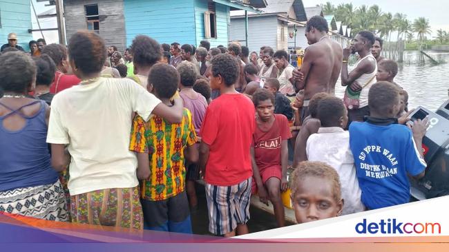 Kemensos Kirim Bantuan ke Ribuan Korban Banjir Rob di Merauke