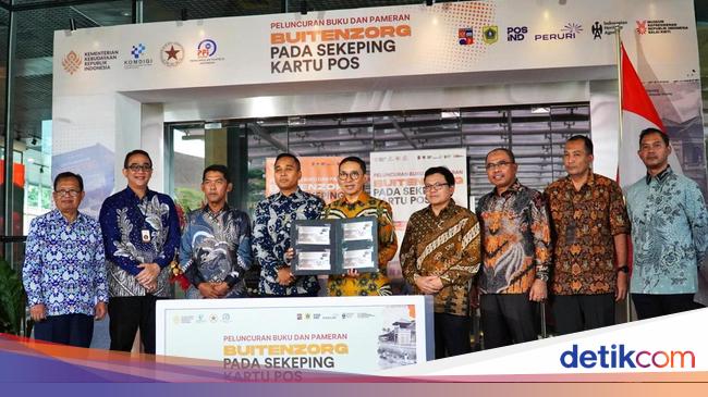 Menbud Luncurkan Buku-Pameran Kartu Pos & Prangko, Angkat Sejarah Bogor