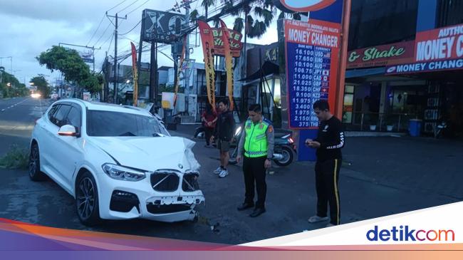 Pemotor di Bali Tewas Ditabrak Mobil Bule Rusia