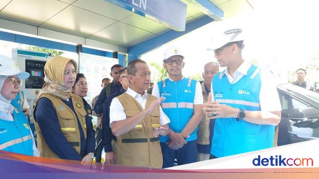 Bahlil Jamin Pasokan Listrik Aman Saat Arus Mudik Lebaran 2025