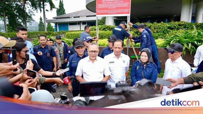 Zulhas-KLH Segel 3 Lokasi di Kawasan Bogor yang Diduga Langgar Regulasi