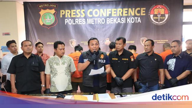 Polisi Ringkus 6 Pelaku Curanmor di Bekasi, Motor Curian Dijual Rp 2 Juta