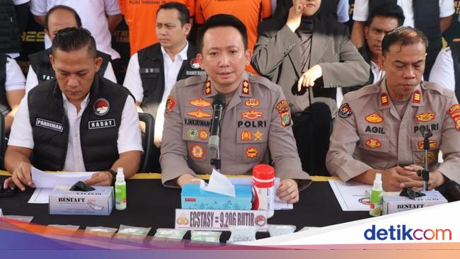 Polres Tangsel Ungkap Peredaran Sabu dan Ekstasi Senilai Rp 4,6 M