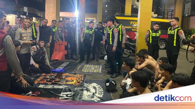 Polresta Bogor Ringkus Belasan Anggota Geng Motor yang Bikin Resah Warga!