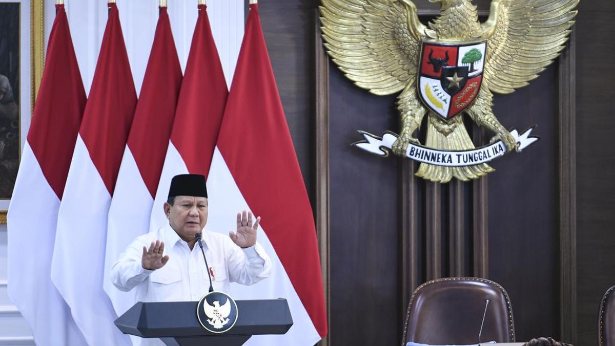 Prabowo Sebut Nama Menteri yang Stres Saat IHSG Rontok