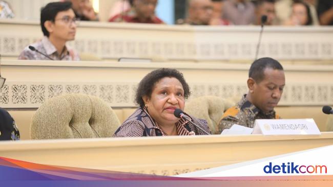 Rapat dengan Komisi II DPR, Wamendagri Beberkan Perkembangan 4 DOB Papua